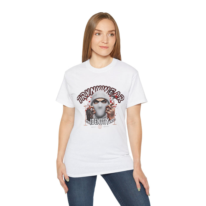 TrynxWear T-Shirt 'Wear Identity' Masked Street Art Tee