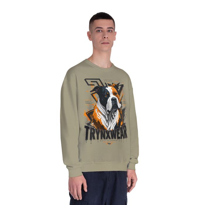 TrynxWear Bulldog Graphic Sweatshirt Urban Pet Lover Crewneck