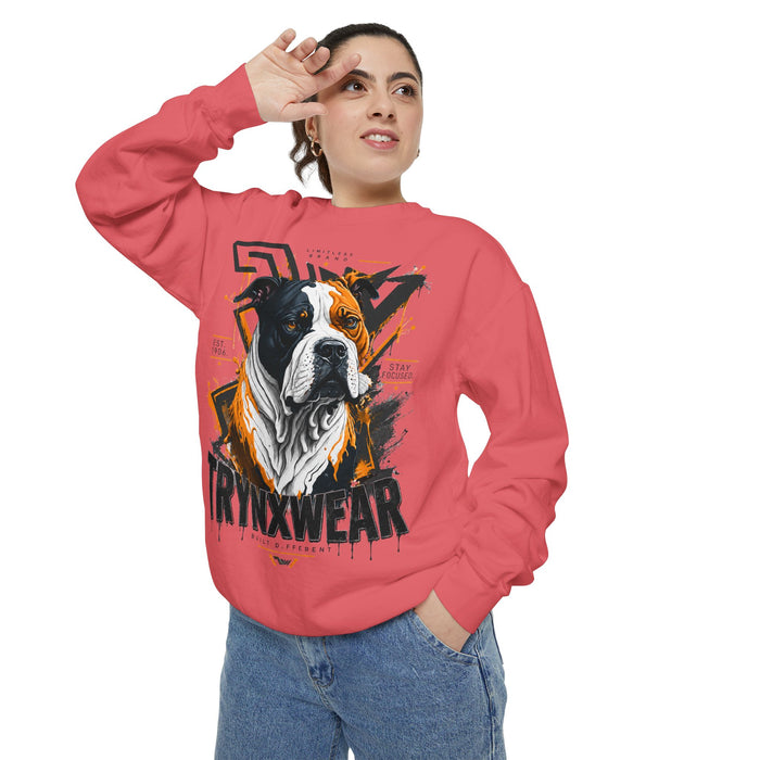 TRYNXWEAR Bulldog Graphic Sweatshirt Urban Pet-Lover Pullover