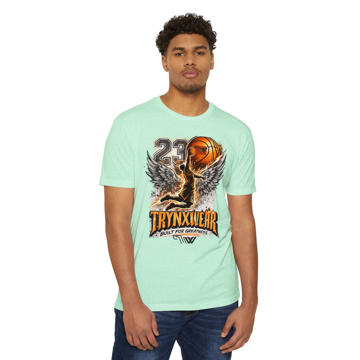 TrynxWear Unisex Basketball Got Wings T-shirt