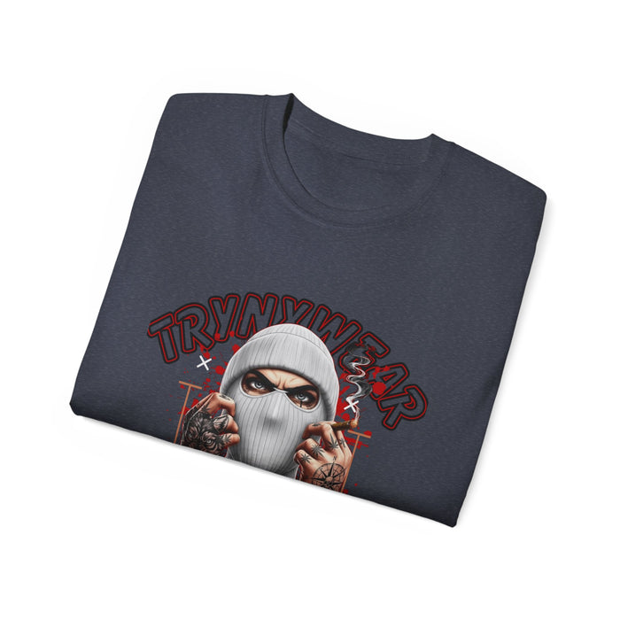 TrynxWear T-Shirt 'Wear Identity' Masked Street Art Tee