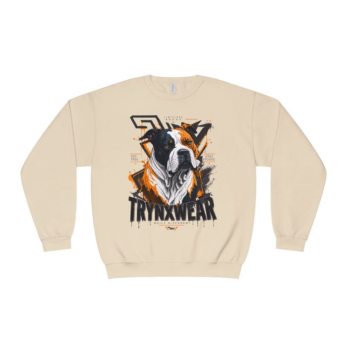 TrynxWear Bulldog Graphic Sweatshirt Urban Pet Lover Crewneck