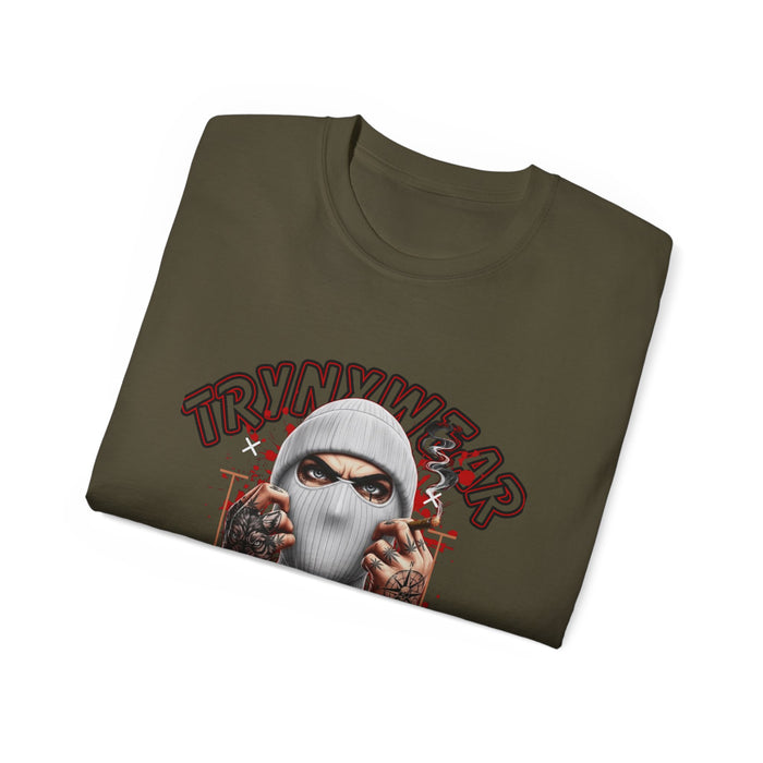 TrynxWear T-Shirt 'Wear Identity' Masked Street Art Tee