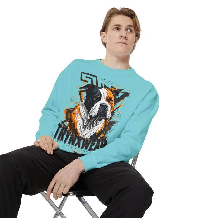 TRYNXWEAR Bulldog Graphic Sweatshirt Urban Pet-Lover Pullover