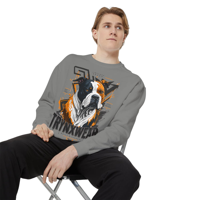 TRYNXWEAR Bulldog Graphic Sweatshirt Urban Pet-Lover Pullover