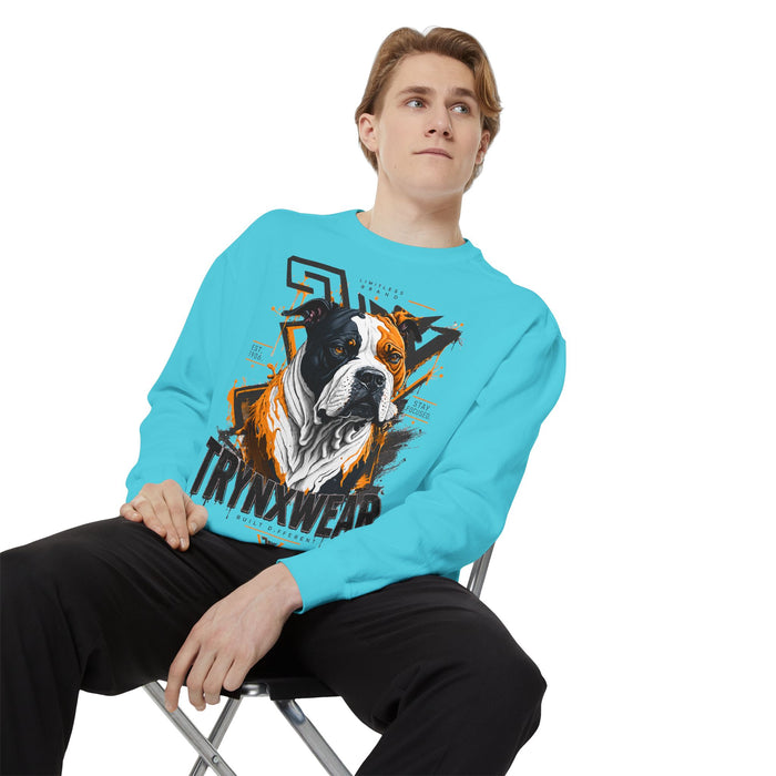 TRYNXWEAR Bulldog Graphic Sweatshirt Urban Pet-Lover Pullover