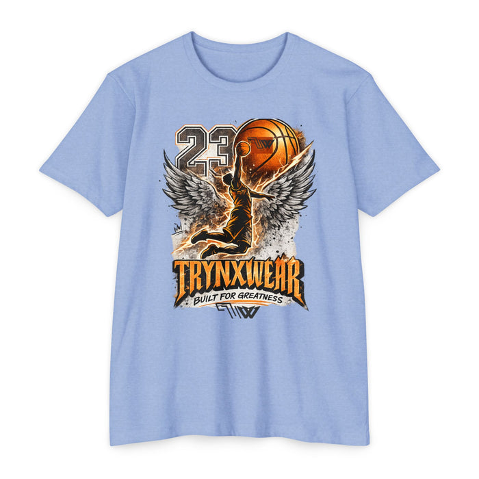 TrynxWear Unisex Basketball Got Wings T-shirt