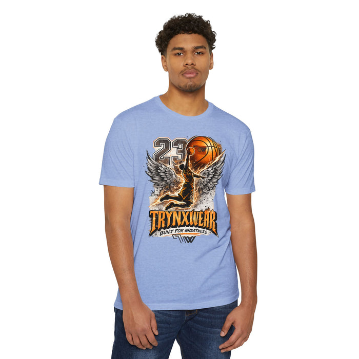 TrynxWear Unisex Basketball Got Wings T-shirt