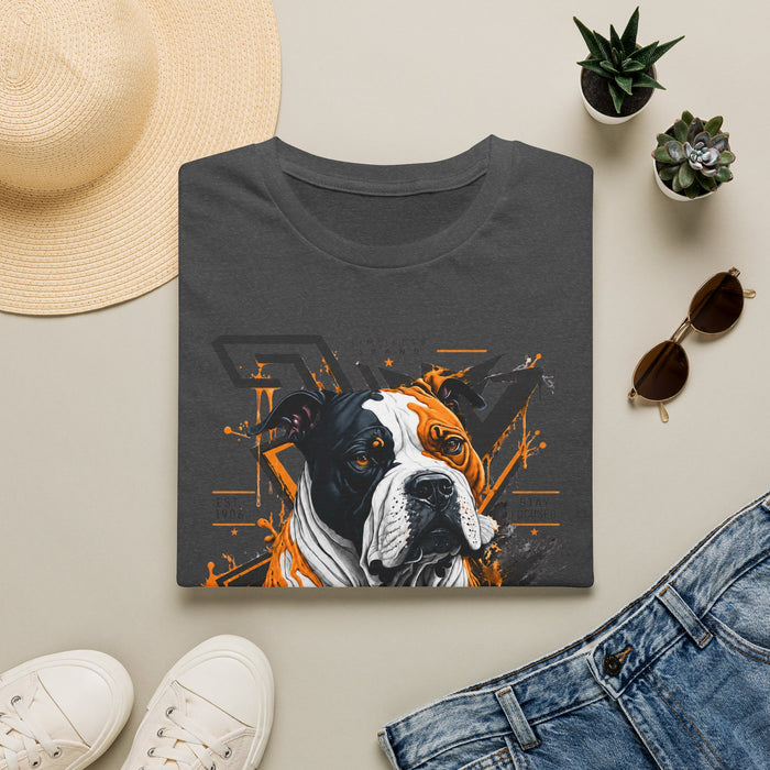 TrynxWear Boxer Dog Graphic T-Shirt Bold Urban Pet Portrait Tee