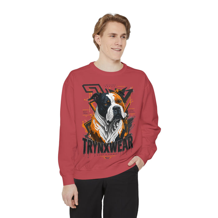 TRYNXWEAR Bulldog Graphic Sweatshirt Urban Pet-Lover Pullover