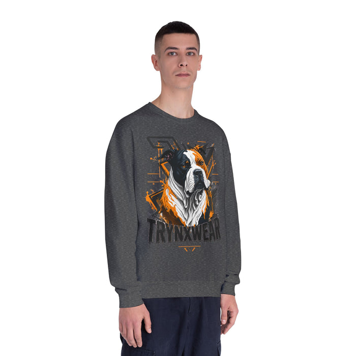 TrynxWear Bulldog Graphic Sweatshirt Urban Pet Lover Crewneck