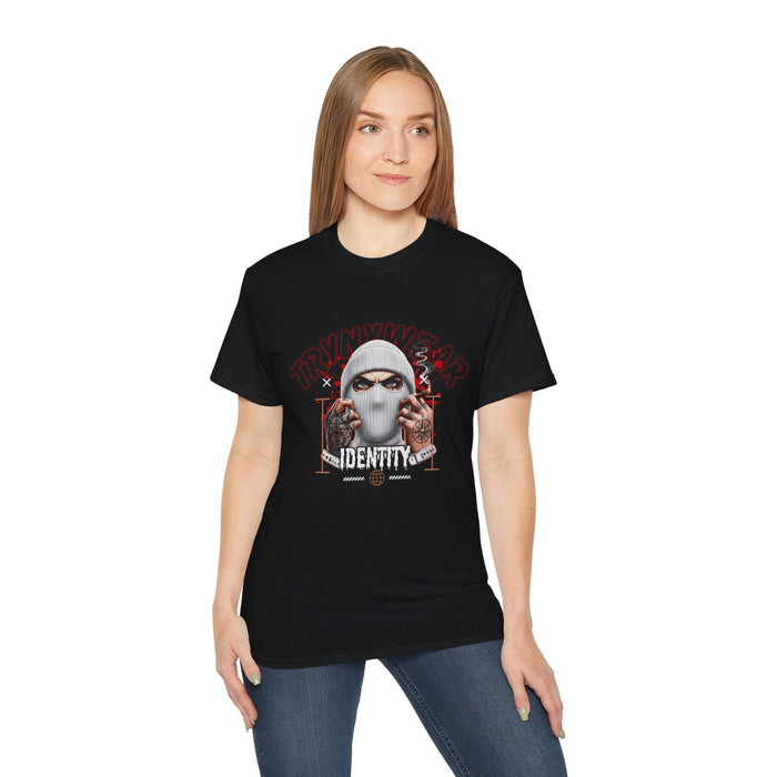TrynxWear T-Shirt 'Wear Identity' Masked Street Art Tee