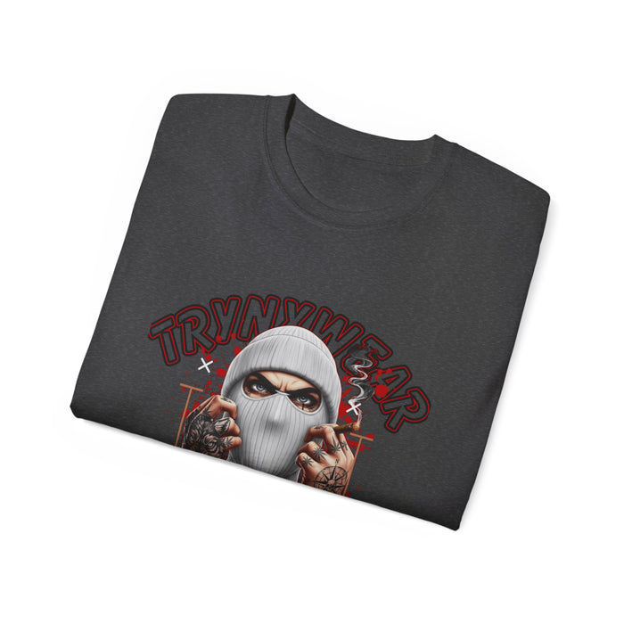 TrynxWear T-Shirt 'Wear Identity' Masked Street Art Tee