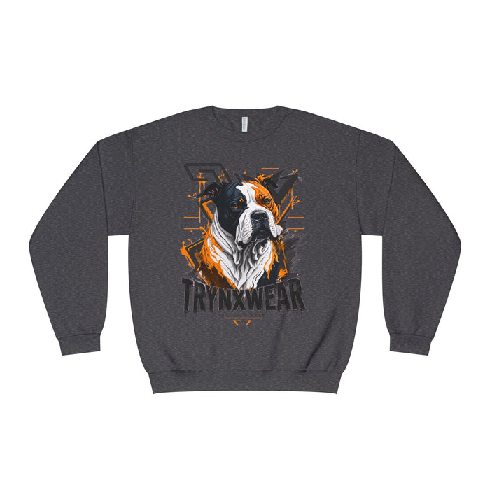 TrynxWear Bulldog Graphic Sweatshirt Urban Pet Lover Crewneck