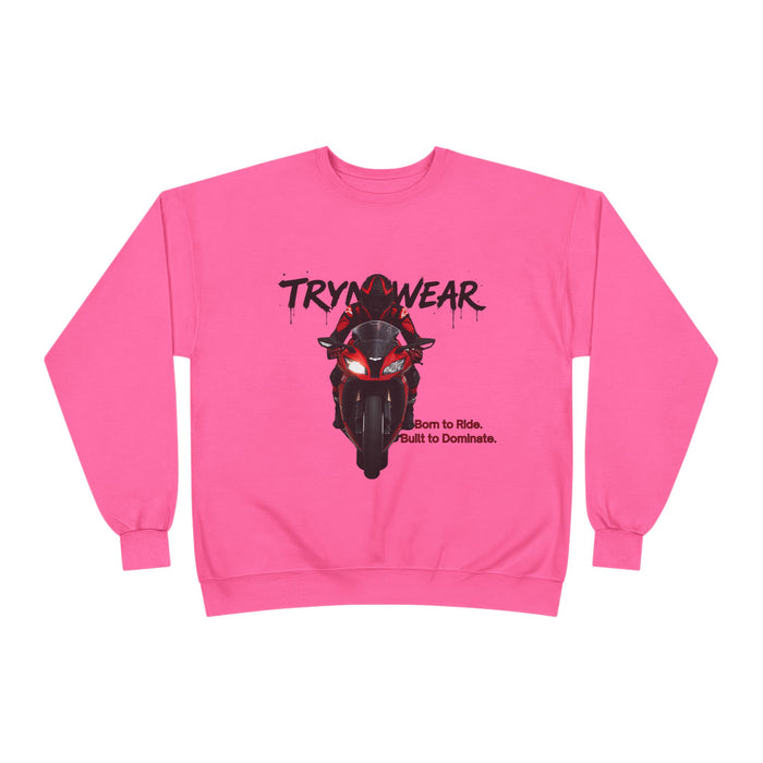 TrynxWear Motorcycle Rider Crewneck Sweatshirt