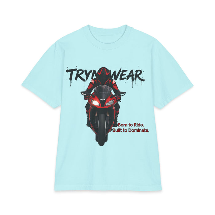 TrynxWear Motorcycle T‑Shirt Red Sportbike Graphic Tee