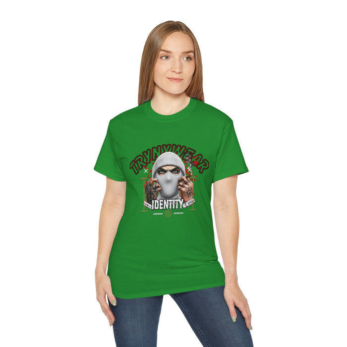 TrynxWear T-Shirt 'Wear Identity' Masked Street Art Tee