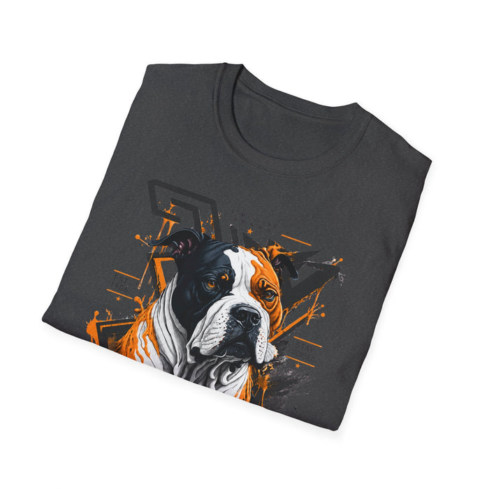 TrynxWear Boxer Dog Graphic T-Shirt Bold Urban Pet Portrait Tee