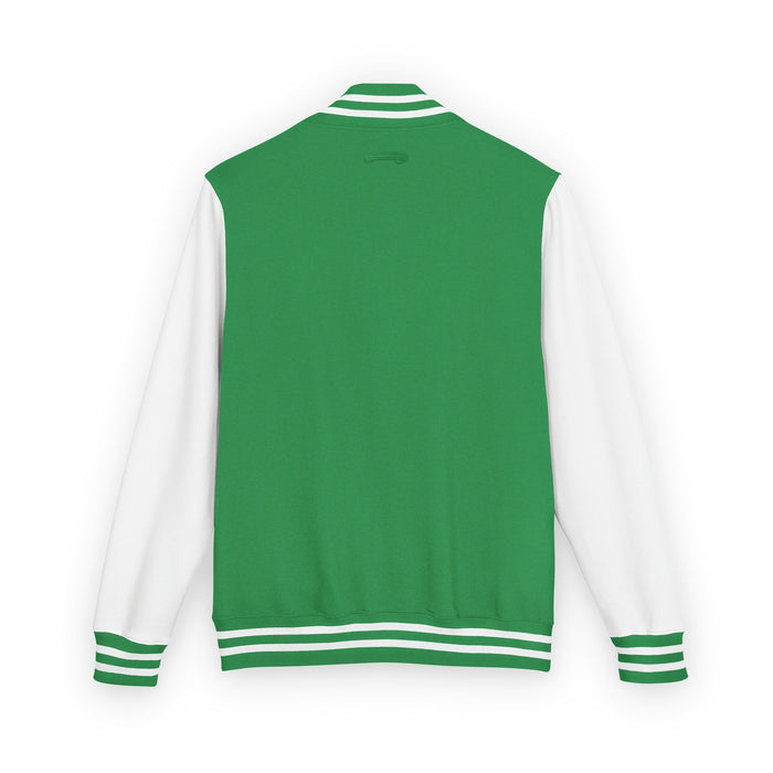 TrynxWear Red & White Varsity Jacket with Winged Logo Letterman Jacket