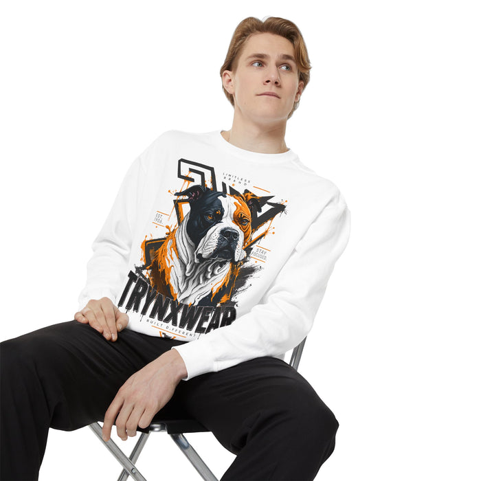 TRYNXWEAR Bulldog Graphic Sweatshirt Urban Pet-Lover Pullover