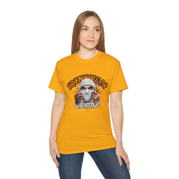 TrynxWear T-Shirt 'Wear Identity' Masked Street Art Tee