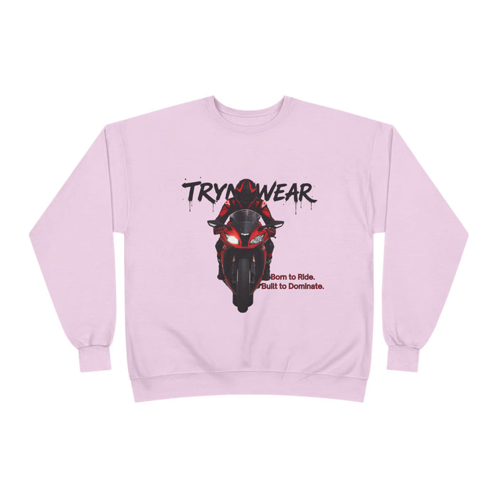 TrynxWear Motorcycle Rider Crewneck Sweatshirt
