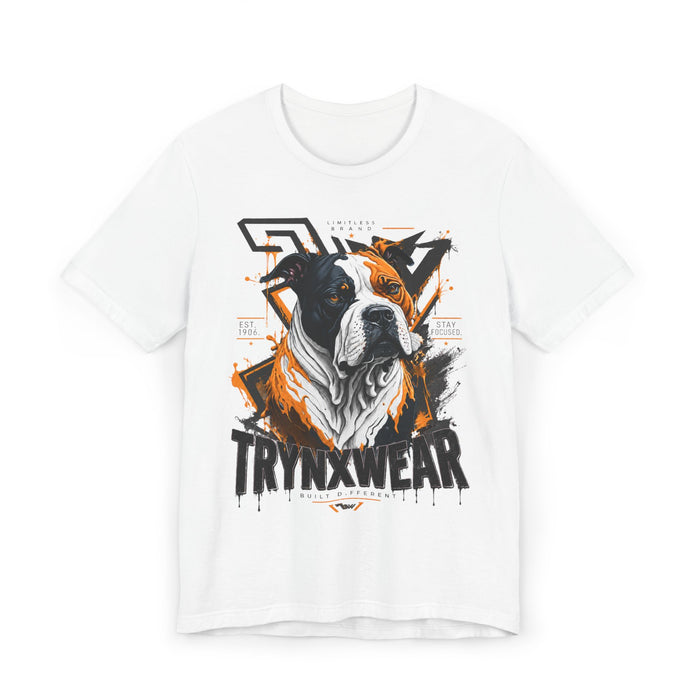 TrynxWear Bulldog Graphic Tee Vintage Dog Design