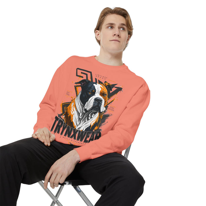 TRYNXWEAR Bulldog Graphic Sweatshirt Urban Pet-Lover Pullover