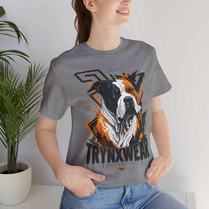 TrynxWear Bulldog Graphic Tee Vintage Dog Design