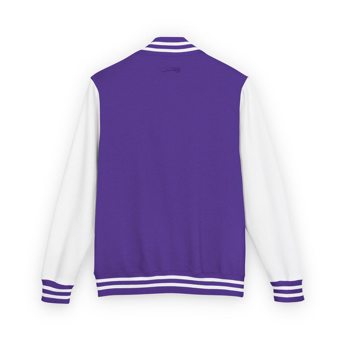 TrynxWear Red & White Varsity Jacket with Winged Logo Letterman Jacket