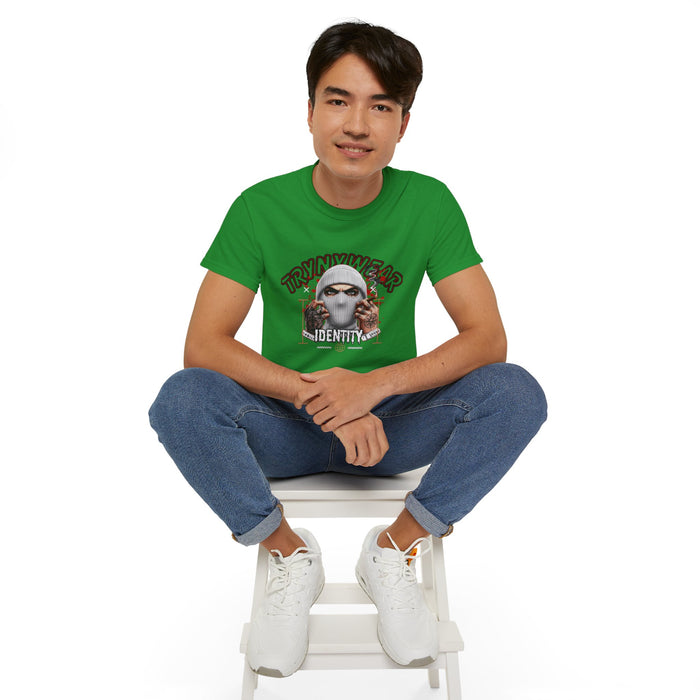 TrynxWear T-Shirt 'Wear Identity' Masked Street Art Tee