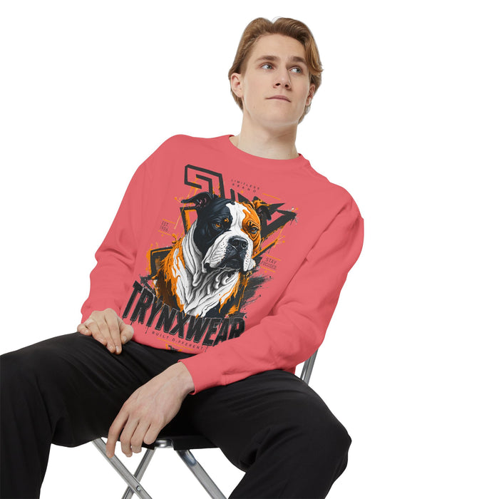 TRYNXWEAR Bulldog Graphic Sweatshirt Urban Pet-Lover Pullover