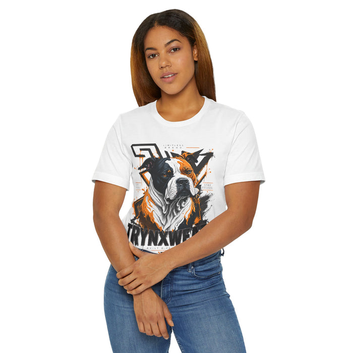 TrynxWear Bulldog Graphic Tee Vintage Dog Design