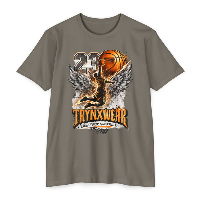 TrynxWear Unisex Basketball Got Wings T-shirt