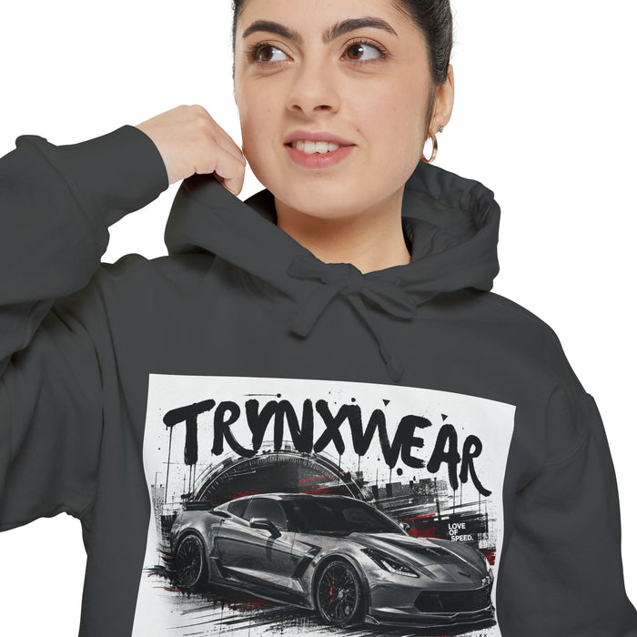 TrynxWear Car Crew Hoodie Love For Speed Pullover