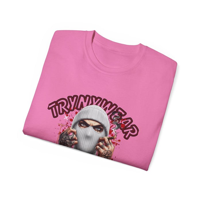 TrynxWear T-Shirt 'Wear Identity' Masked Street Art Tee