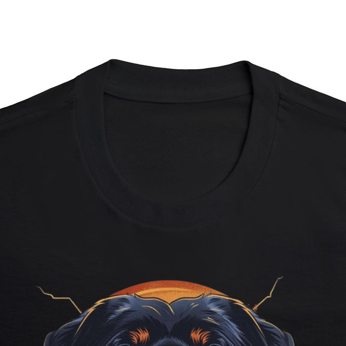TrynxWear Rottweiler Roar Graphic Tee Vintage Dog Design