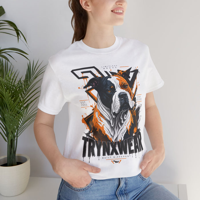 TrynxWear Bulldog Graphic Tee Vintage Dog Design