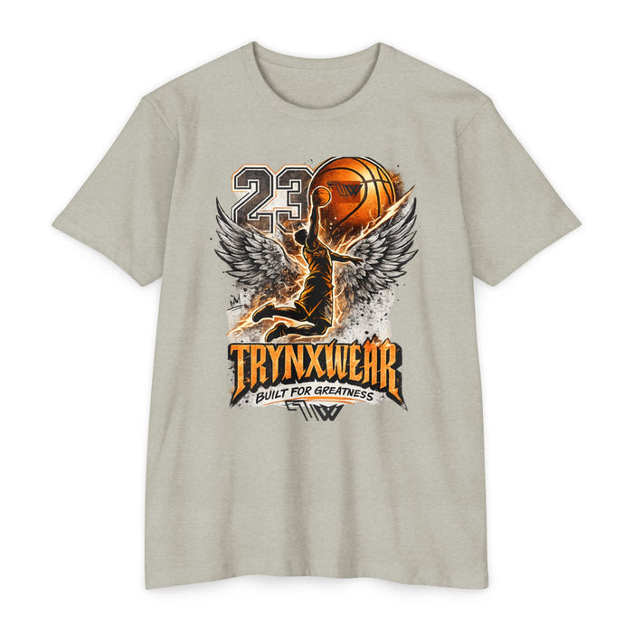 TrynxWear Unisex Basketball Got Wings T-shirt