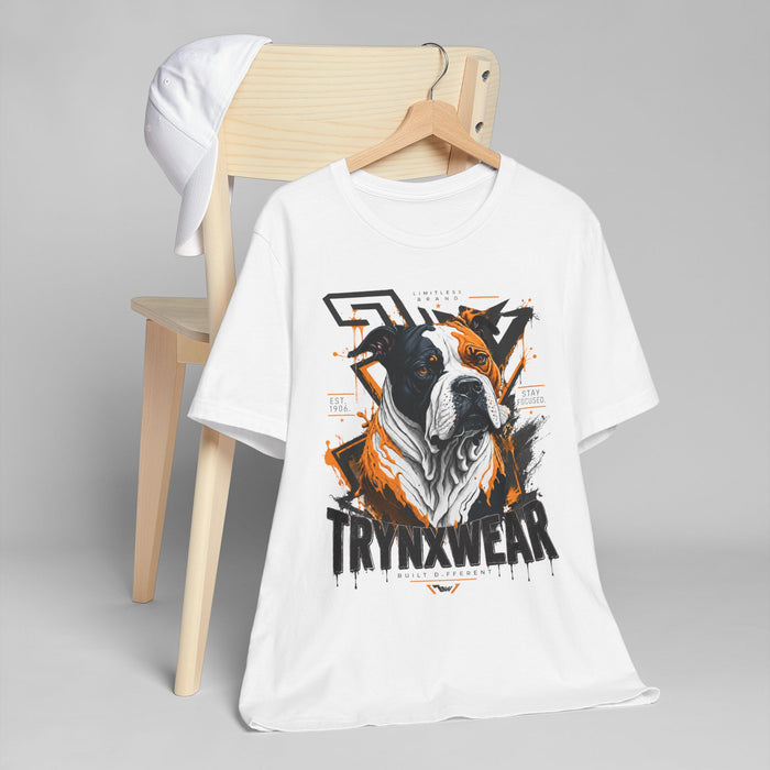 TrynxWear Bulldog Graphic Tee Vintage Dog Design