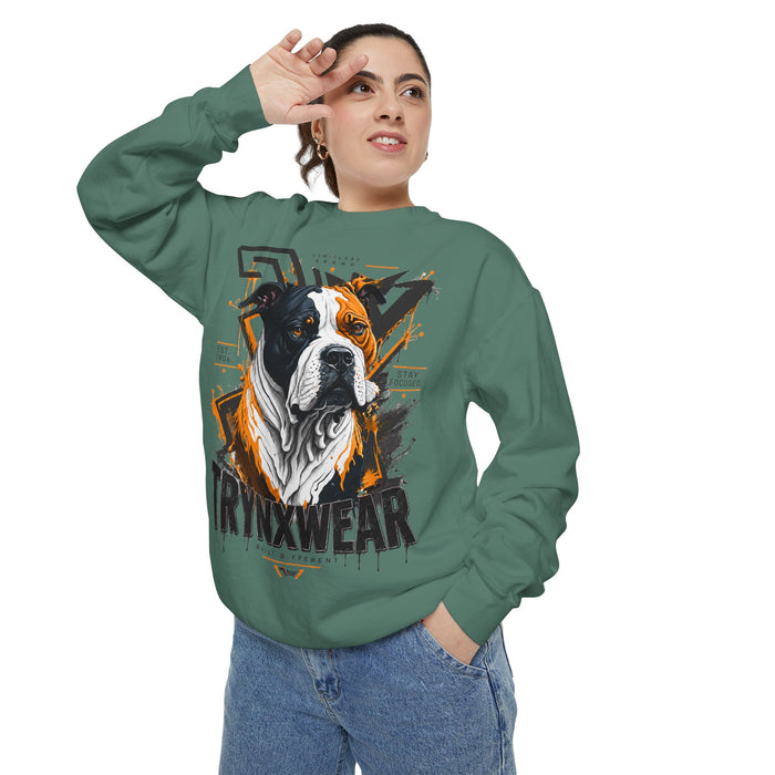 TRYNXWEAR Bulldog Graphic Sweatshirt Urban Pet-Lover Pullover