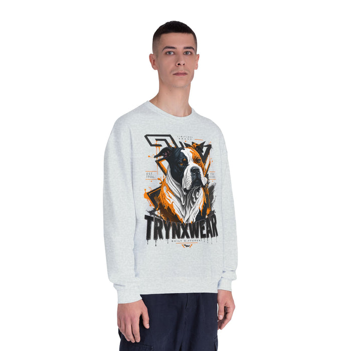 TrynxWear Bulldog Graphic Sweatshirt Urban Pet Lover Crewneck