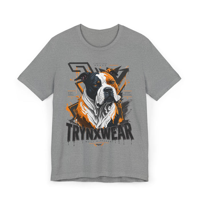 TrynxWear Bulldog Graphic Tee Vintage Dog Design