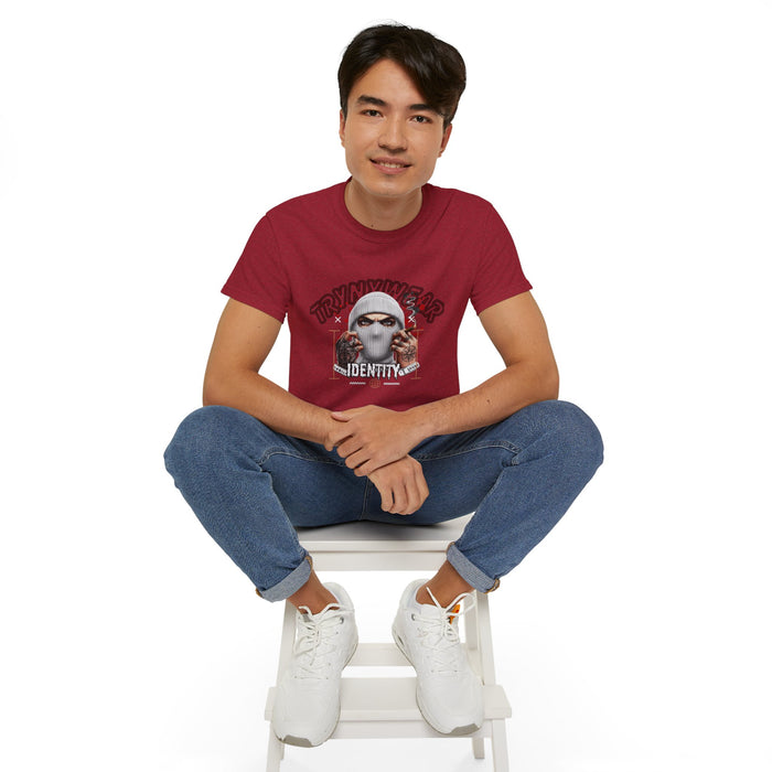TrynxWear T-Shirt 'Wear Identity' Masked Street Art Tee