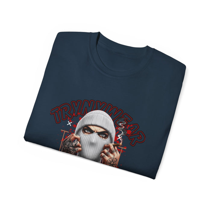 TrynxWear T-Shirt 'Wear Identity' Masked Street Art Tee