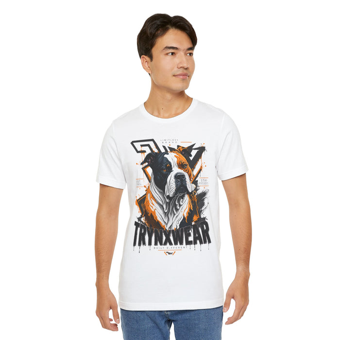 TrynxWear Bulldog Graphic Tee Vintage Dog Design