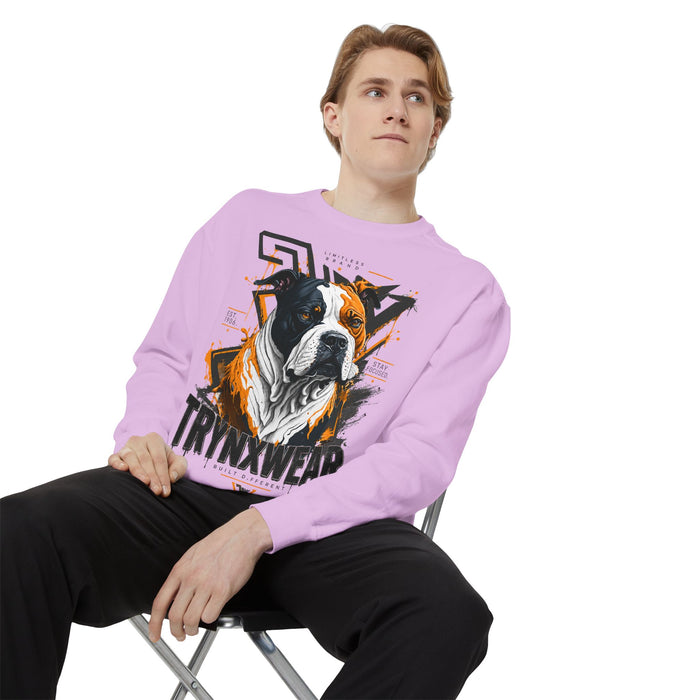 TRYNXWEAR Bulldog Graphic Sweatshirt Urban Pet-Lover Pullover