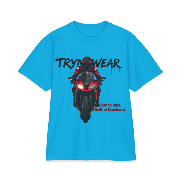 TrynxWear Motorcycle T‑Shirt Red Sportbike Graphic Tee