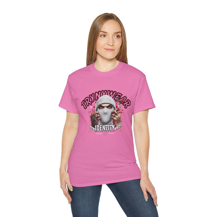 TrynxWear T-Shirt 'Wear Identity' Masked Street Art Tee