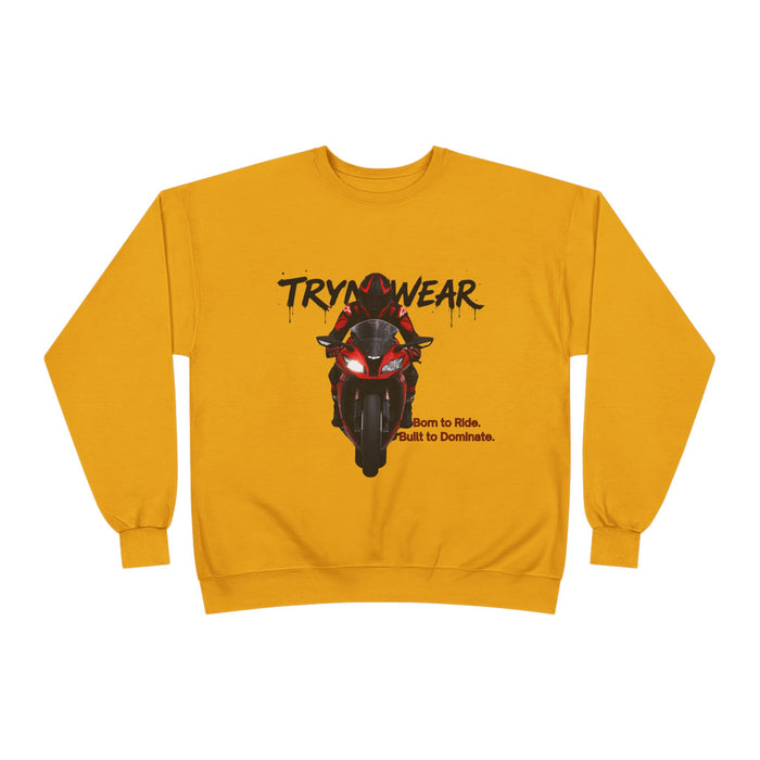 TrynxWear Motorcycle Rider Crewneck Sweatshirt